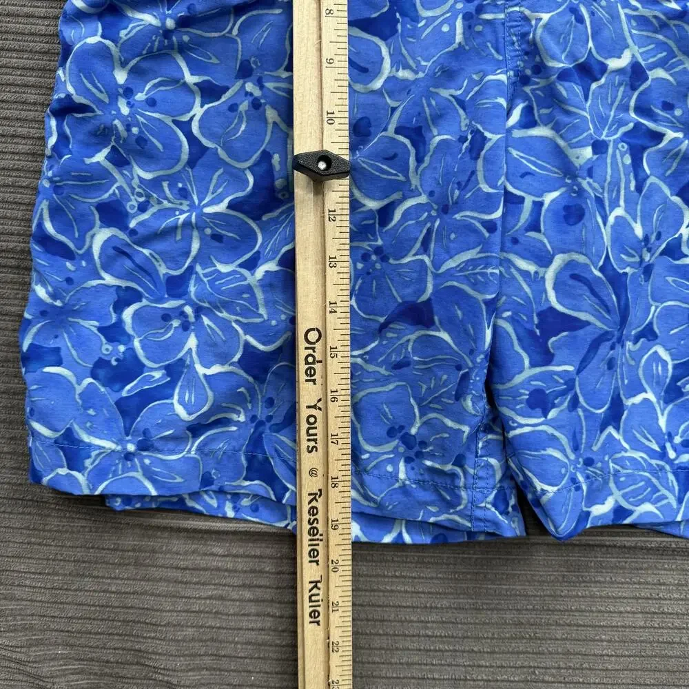 Vintage Polo Sport Ralph Lauren Swim Trunks Mens Small Floral Nylon Board Shorts